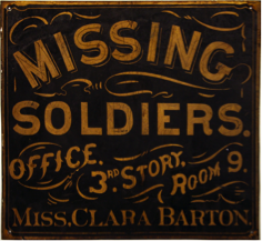 Missing Soldiers Office Sign