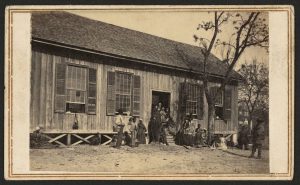 Freedmen's school near the South Carolina sea islands