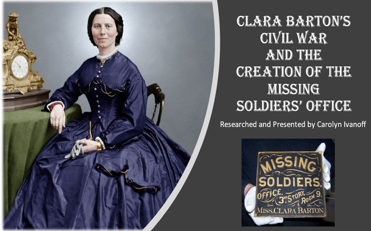 Clara Barton’s Civil War and the Creation of the Missing Soldiers Office
